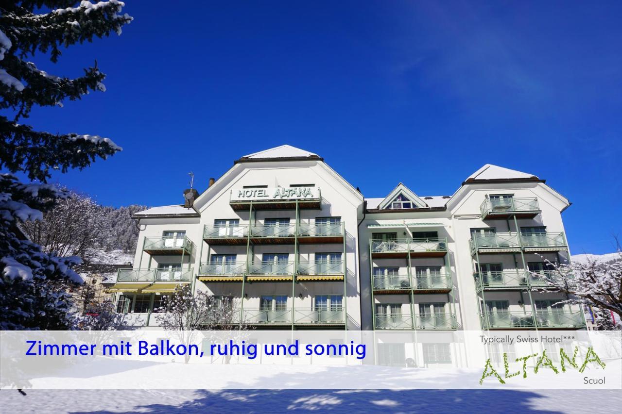 Typically Swiss Hotel Altana Scuol Esterno foto